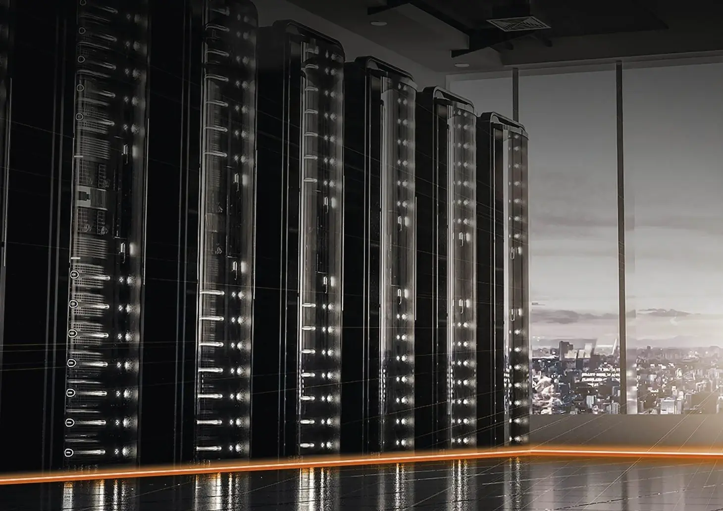 Server infrastructure in a data centre